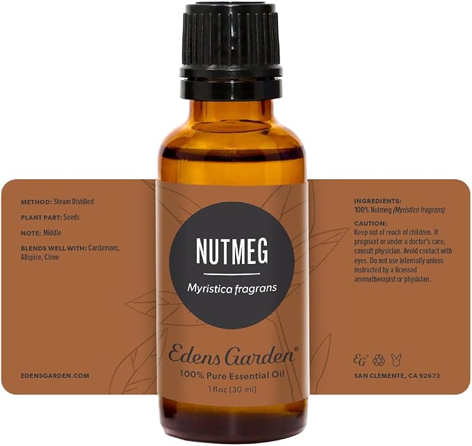 Edens Garden Nutmeg Essential Oil- 100% Pure Premium Grade, Therapeutic - Image 8