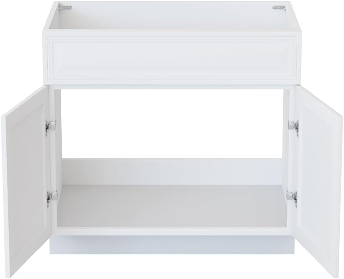 KitchenMan 36 Inch Bathroom Vanity Unassembled Bathroom Sink Cabinet and Vanity - Image 7