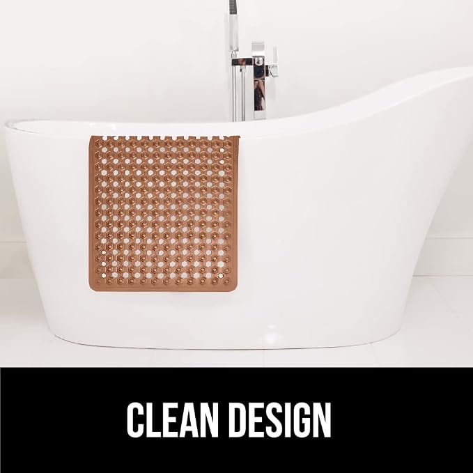 GORILLA GRIP Patented Bath Tub Shower Mat, Machine Washable Bathtub Floor Liner - Image 7