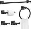 5 Piece Bathroom Hardware Accessories Set, SUS304 Stainless Steel Bath Towel by Unknown