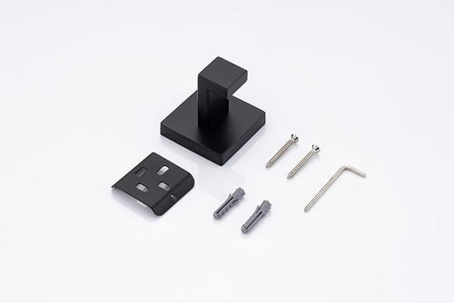 10 Pack Matte Black Bathroom Hardware Set - Image 2