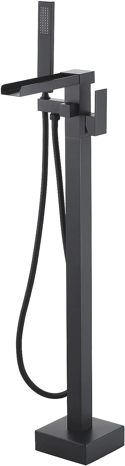 Freestanding Tub Faucet Matte Black: ALEASHA High Flow Max 6.74 GPM Free by ALEASHA