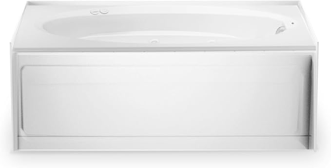 Jacuzzi SIGNATURE Acrylic Skirted Oval in Rectangle Whirlpool Bathtub, 60” x - Image 2