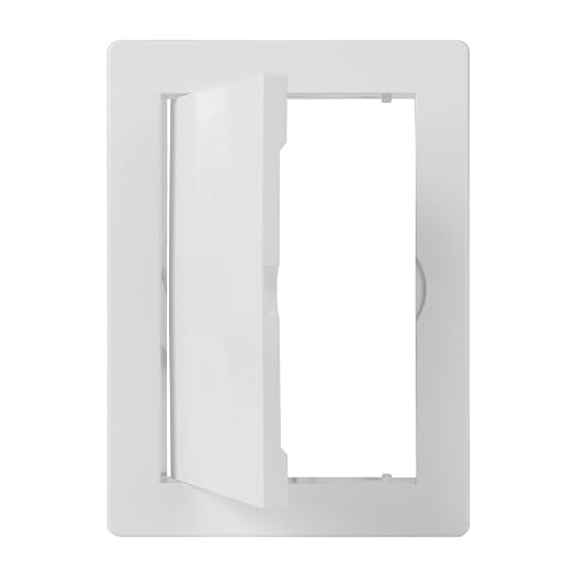 Repa Market 4 x 6 Access Panel for Drywall and Ceiling – White ABS Plastic Door - Image 8