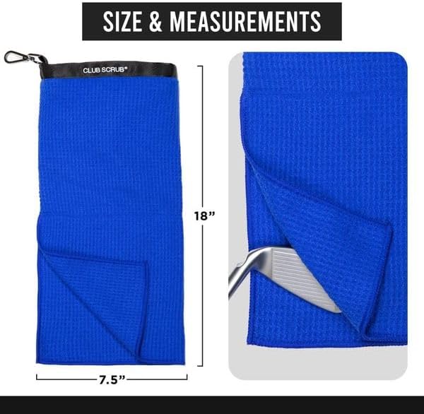 Club Scrub Towel Pro, Golf Club and Ball Cleaning Pouch - Image 5