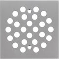 Square Style 4-1/4 inch Screw-in Shower Drainer Cover Floor Drainer Grates by Unknown