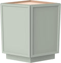 Corner Cabinet for Kitchen Bathroom, Solid Wood Frame by HCIOANHomecabinetseries