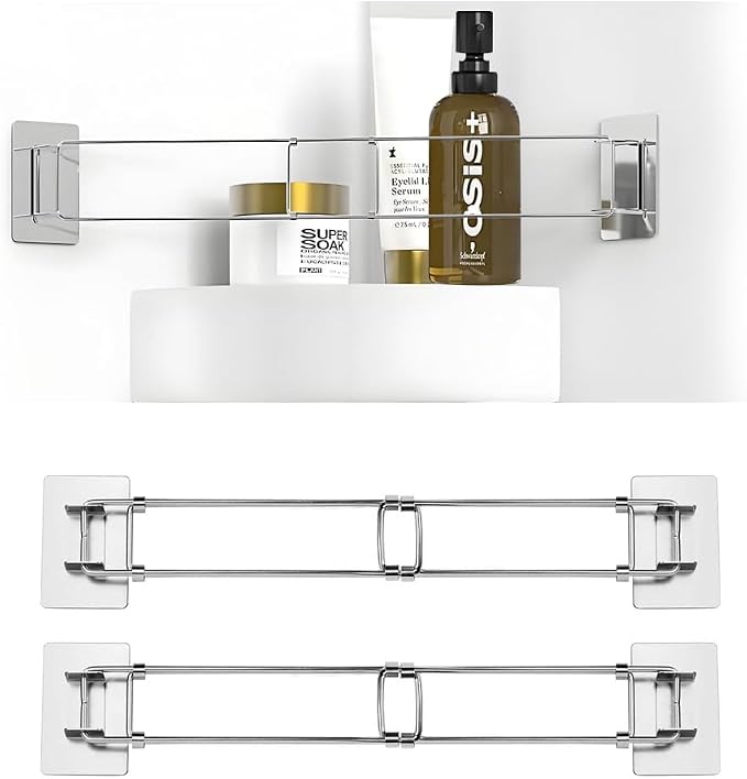 RV Shower Corner Storage Bar, RV/Camper/Travel Trailer Bathroom Corner by Unknown