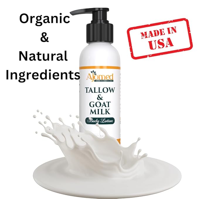 Tallow & Goat Milk Body Lotion for Sensitive Skin, Organic moisturizing Lotion - Image 6