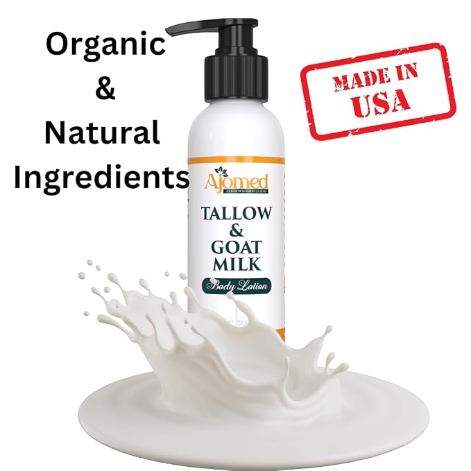 Tallow & Goat Milk Body Lotion for Sensitive Skin, Organic moisturizing Lotion - Image 6