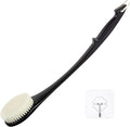 Body Back Scrubber – 17'' Long Handle Shower Brush, Durable Exfoliator by VANZAVANZU