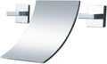 SUMERAIN Wall Mounted Waterfall Bathtub Filler Faucet 3 Hole Chrome Finished by SUMERAINFAUCETS