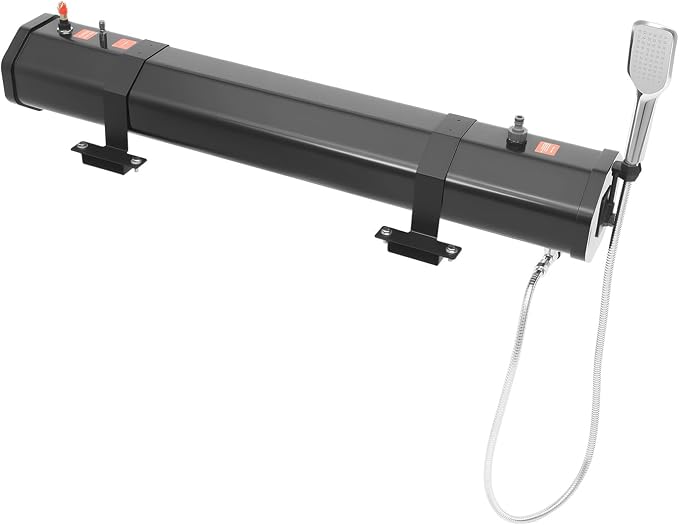 Portable Water Tank for Camping, 7.93 Gallon Roof Rack Mount Road Shower Water - Image 4