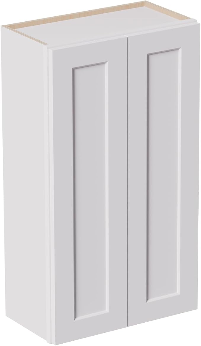 Solid Wood Kitchen Wall Cabinets, 24 Inch Wide Over The Toilet Storage Cabinet by Mkosoll