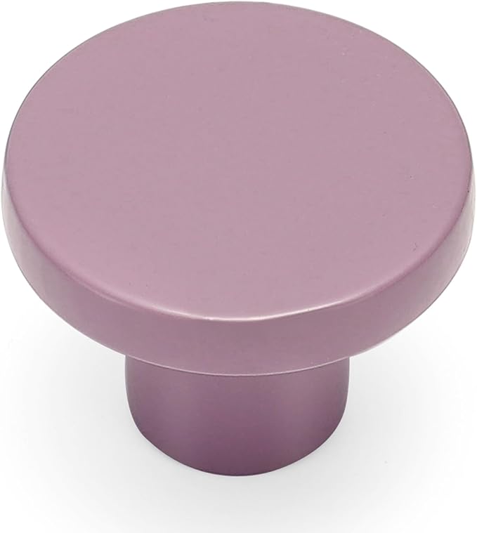 Ravinte 25 Pack Cabinet Knobs Purple Kitchen Cabinet Knobs Round Dresser Drawer by Ravinte