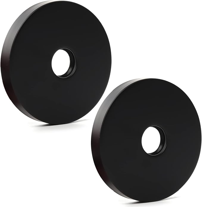 4 Inch Shower Arm Flange Oversized Plumbing Cover Plates, Universal Extra Large by OPERMAXER