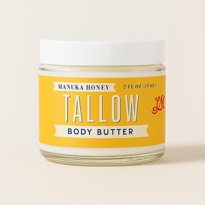 Manuka Honey + Rosehip Tallow 2oz Body Butter - Image 6