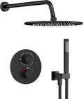 Gabrylly Thermostatic Shower Faucet Set, All Metal Shower System by GABRYLLY