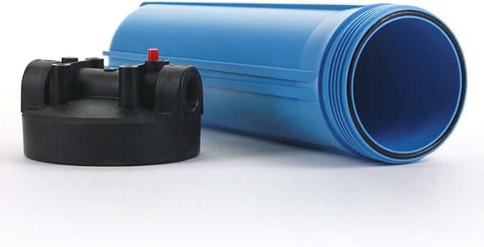 Hydronix HF45-20BLBK15PR Water Filter Housing 20" Blue 4.5" Big Body Size - Image 3
