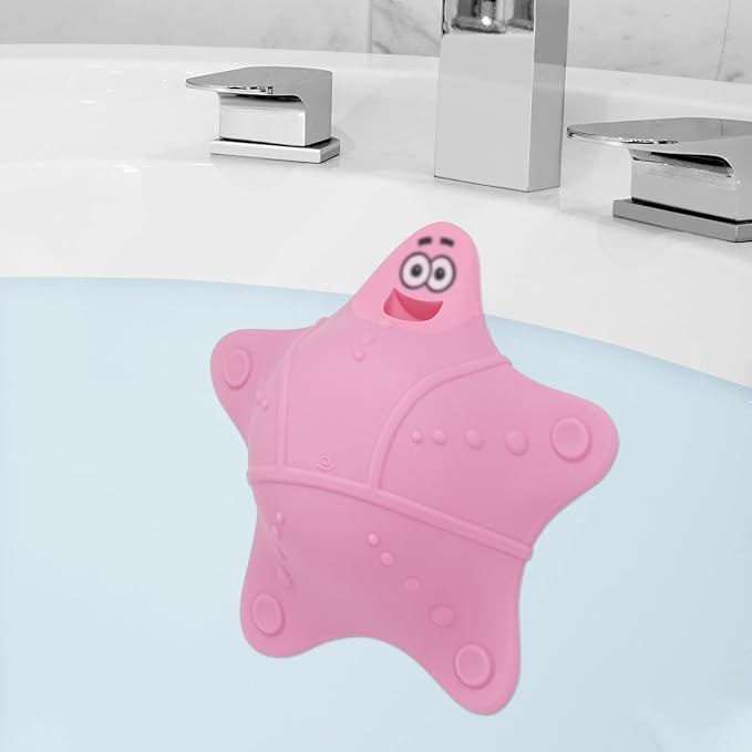 HengLiSam Bathtub Overflow Drain Cover, Starfish-Shaped Silicone Bath Tub Drain by HengLiSam