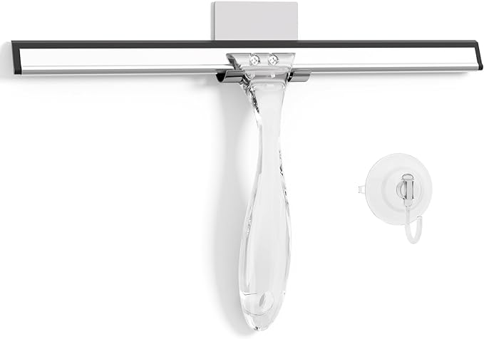 AmazerBath Shower Squeegee for Glass Doors, All-Purpose Squeegee by AmazerBath