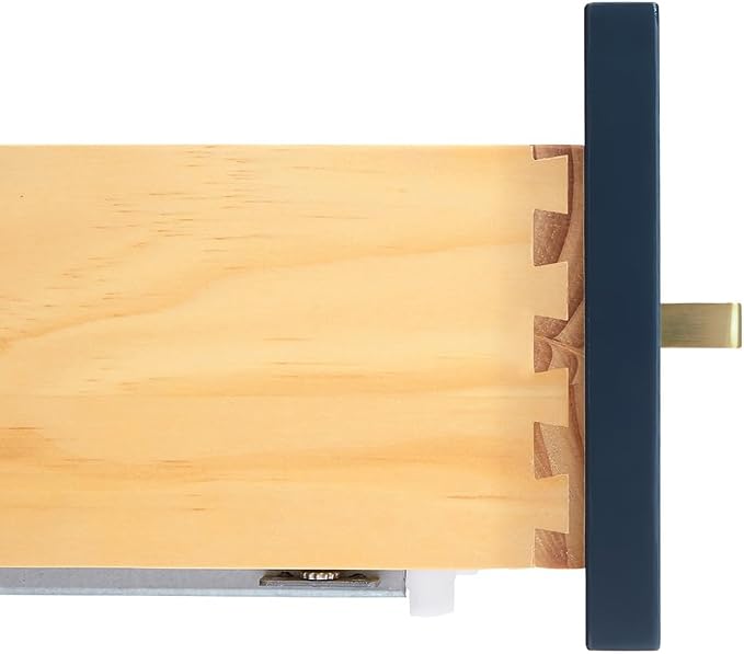 ARIEL Cambridge 60 Inch Midnight Blue Bathroom Vanity Double Sink, Solid Wood - Image 10