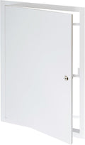 16" x 24" Lockable White Metal Access Panel. Service Shaft Door Panel by Unknown