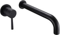 sumerain Matte Black Wall Mount Tub Faucet Tub Filler Long Spout Wall Bathtub by SUMERAINFAUCETS
