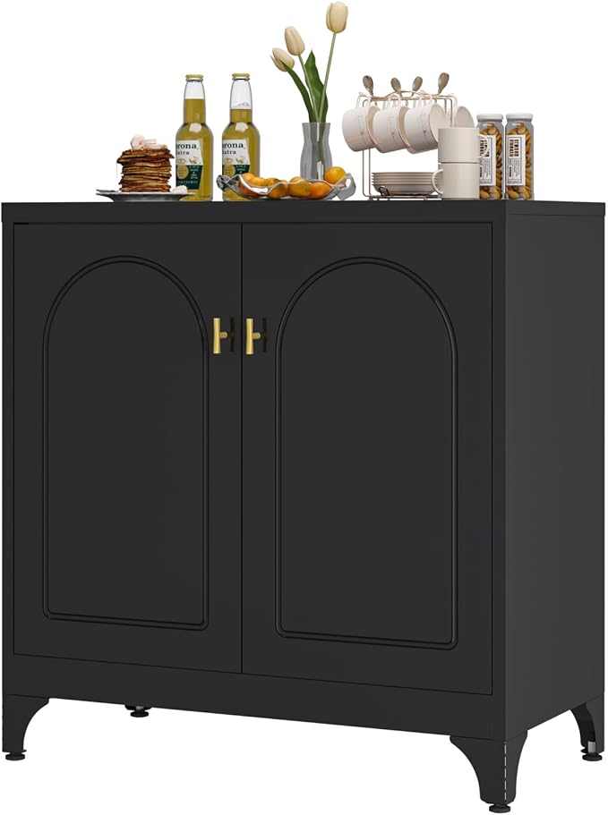 Metal Sideboard Buffet Cabinet by Steeloong