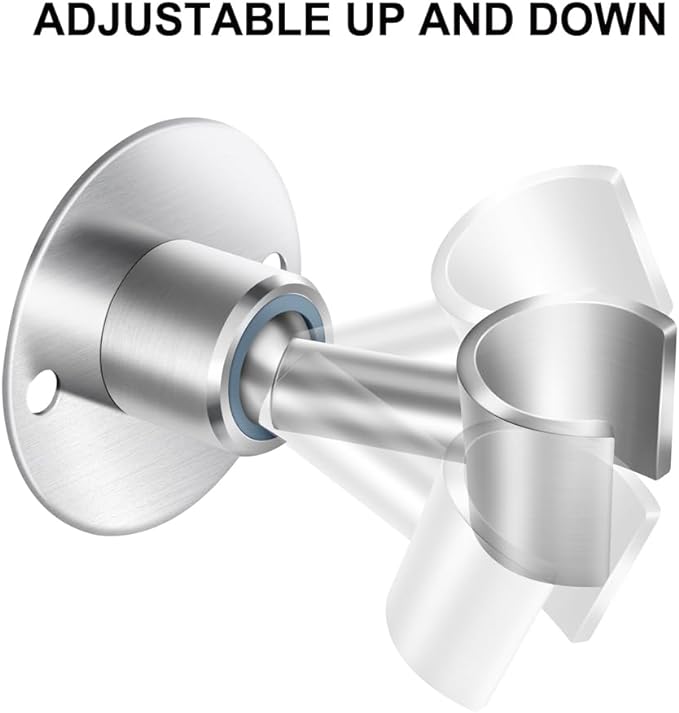 Shower Head Holder Wall Mount, Stainless Steel Handheld Shower Head Holder - Image 3
