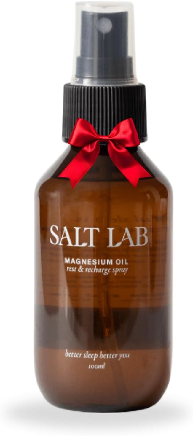 Magnesium Oil Spray, Travel Size Topical Magnesium Spray by SALTLAB