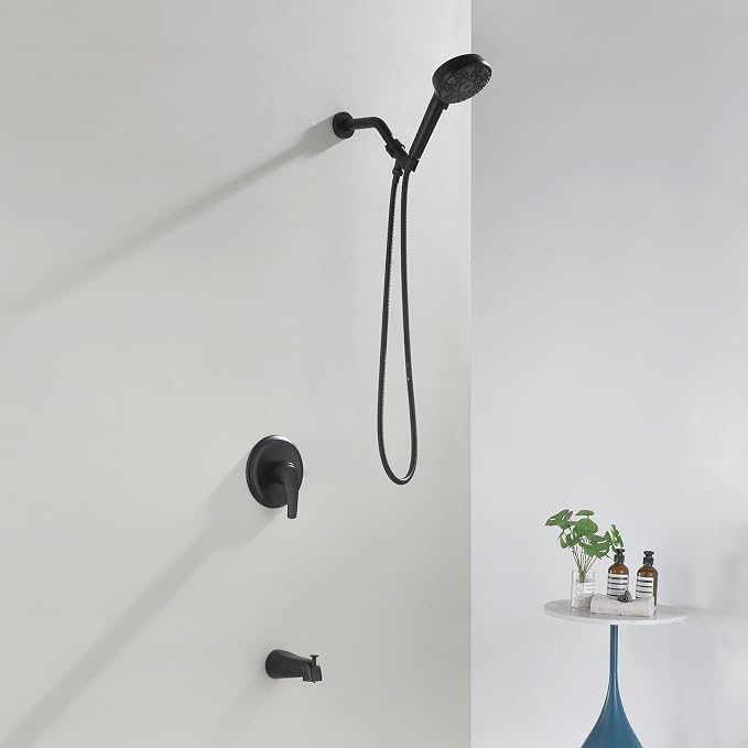 Shower Faucet Set with Tub Spout Tub and Shower Faucet Set Complete with - Image 3