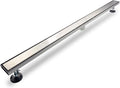 Linear Shower Drain, 60 inch Drain by Elefloom