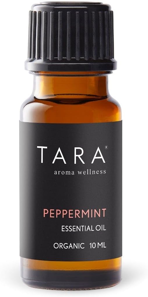 TARA Spa Therapy Peppermint Essential Oil – 100% Organic, Concentrated by TARASpaTherapy