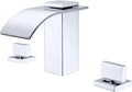 SUMERAIN 3 Hole Deck Mount Roman Tub Faucet Waterfall Bath Tub Faucet by SUMERAINFAUCETS