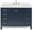 ARIEL 49" Midnight Blue Bathroom Vanity by Ariel