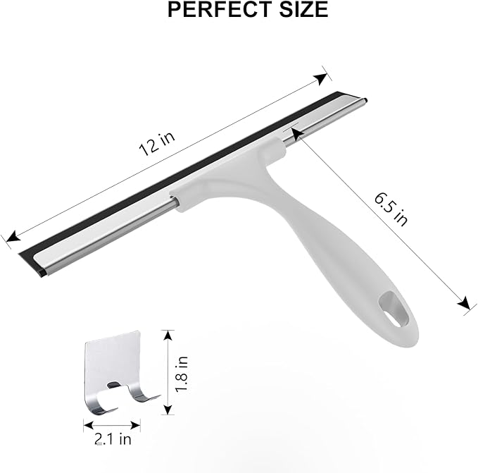 SetSail Shower Squeegee for Glass Doors All-Purpose Squeegee for Shower Glass - Image 2