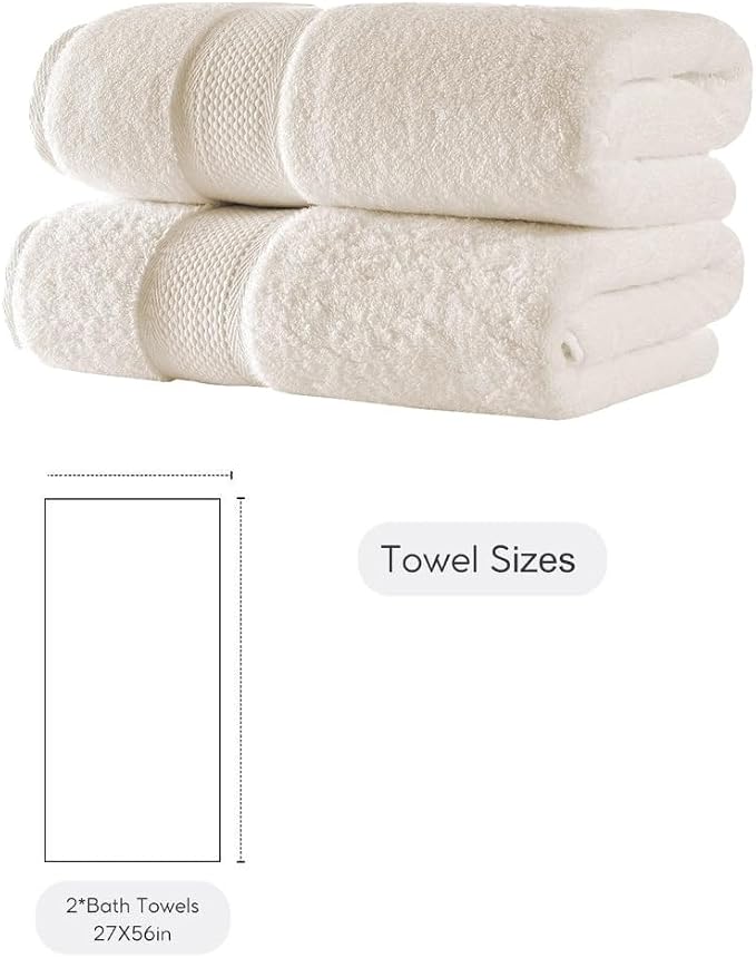 BAGNO MILANO Turkish Towels Luxury Hotel-Spa Towel Set, Non-GMO 100% Turkish - Image 2