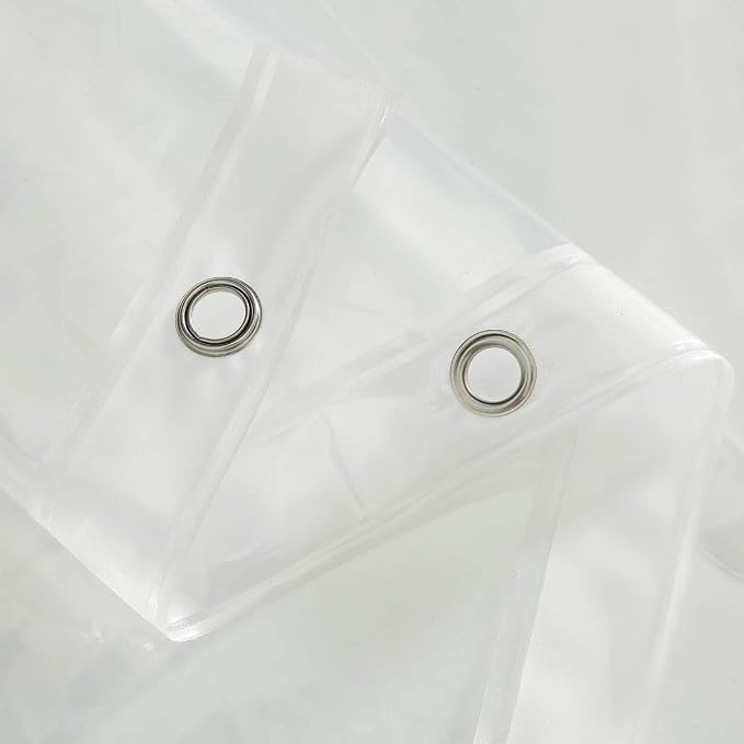 EurCross Extra Long Shower Curtain Liner, Waterproof Clear Shower Liner 72 x - Image 5