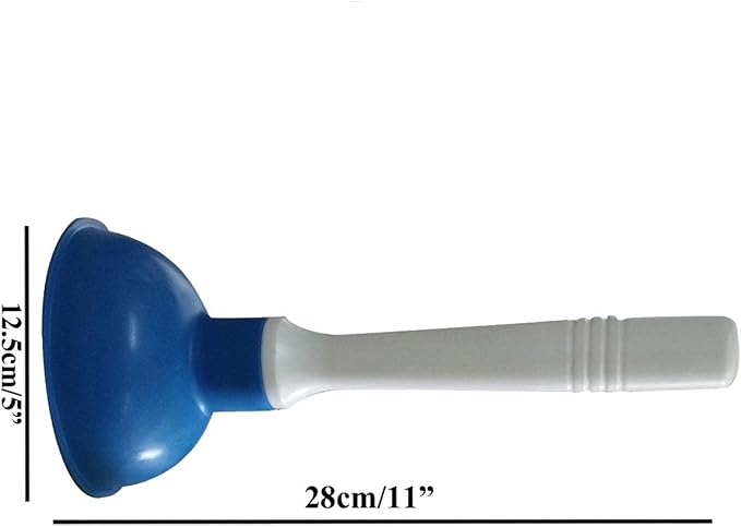 Coralpearl Drain Plunger, Small Hand Force Plumber Helper, Little 4 inch Cup - Image 3