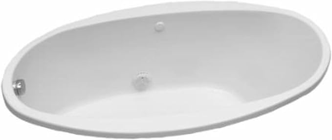PROFLO PFS5838 Lansford 58" x 38" Drop In Acrylic Soaking Tub - Image 2