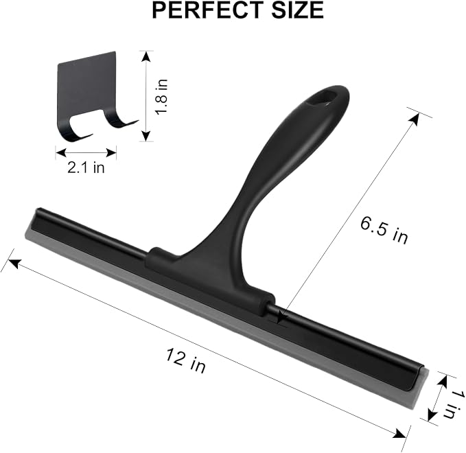 SetSail Squeegee for Shower Glass Door All-Purpose Shower Squeegee for Glass - Image 2