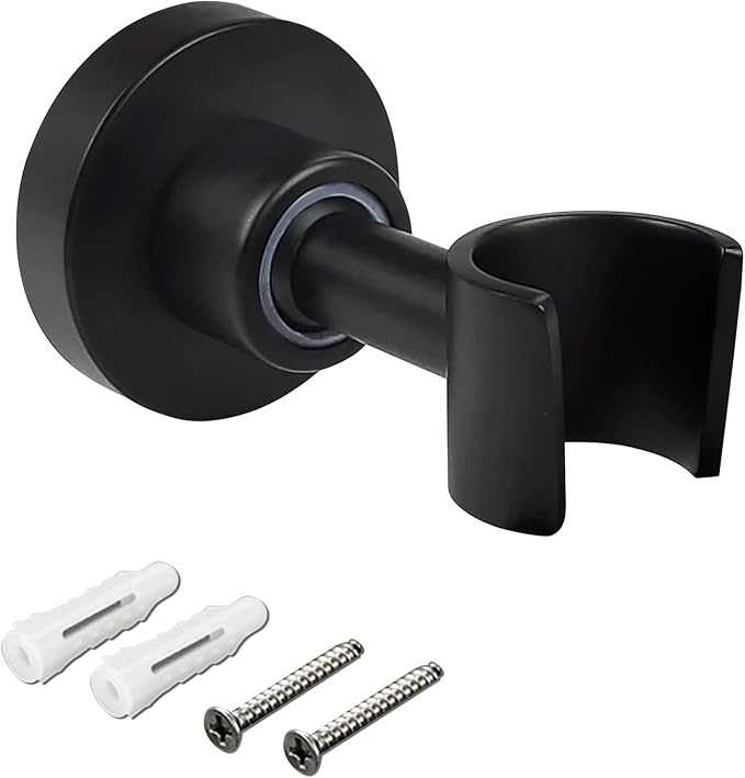 PHASAT Shower Head Holder Wall Mount SUS304 Stainless Steel Shower Wand Holder by PHASAT