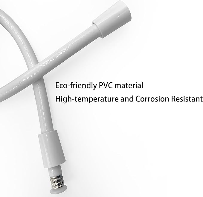 Replacement Shower Hose for RV Camper 6in Flexible & Kink-Free Heavy Duty PVC - Image 6