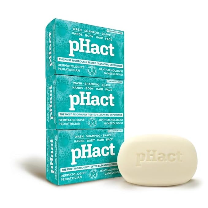 ANDREW LESSMAN pHact Moisture-Rich, Soap-Free Cleansing Bar. Natural Skin pH. - Image 2