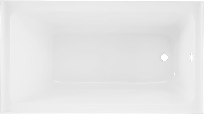 Voltaire 54" X 30" Right-Hand Drain Alcove Bathtub - Image 2