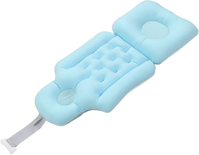 Bathtub Cushion for Adults, Soft Breathable Folding Headrest Back Support Bath - Image 3