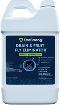Fruit Fly Drain Treatment | Drain Fly Eliminator | Eliminates Gnats, Sewer by EcoStrong