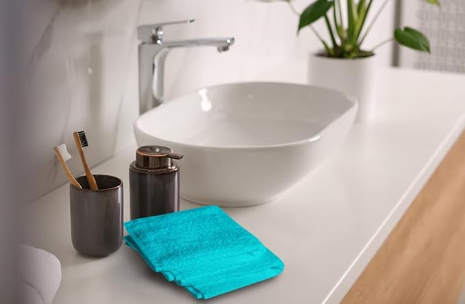 Softolle 100% Cotton Washcloths 60 Pack Soft, Highly Absorbent Washcloth - Image 5