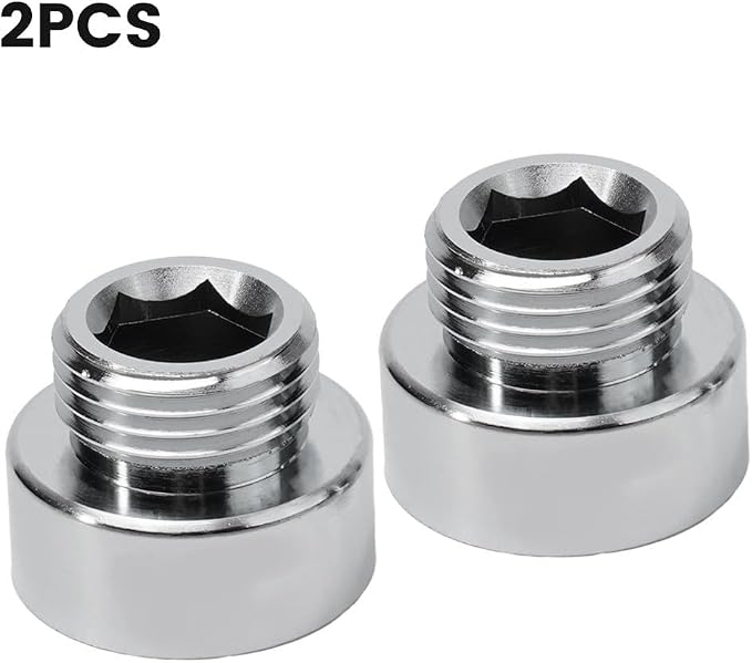 Shower Hose Head Adaptor 3/4Inch Female To 1/2Inch Male Brass Pipe Fitting - Image 8